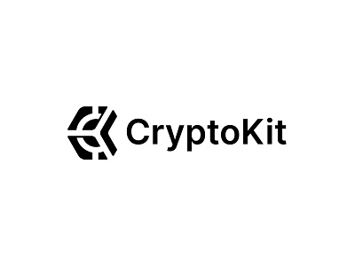 CryptoKit CK letter logo design bitcoin blockchain brand branding c k c k letter coin crypto crypto wallet cryptocurrency currency design ethereum identity letter logo logo logo design modern print token