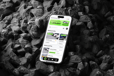 ParkGenius App android animation app branding graphic design ios logo mobile mobile app motion graphics park app parkgenius parking responsive ui ux