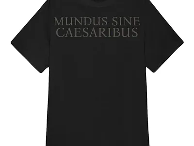 Jay Graber Mundus Sine Caesaribus Shirt design illustration