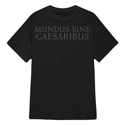 Jay Graber Mundus Sine Caesaribus Shirt design illustration