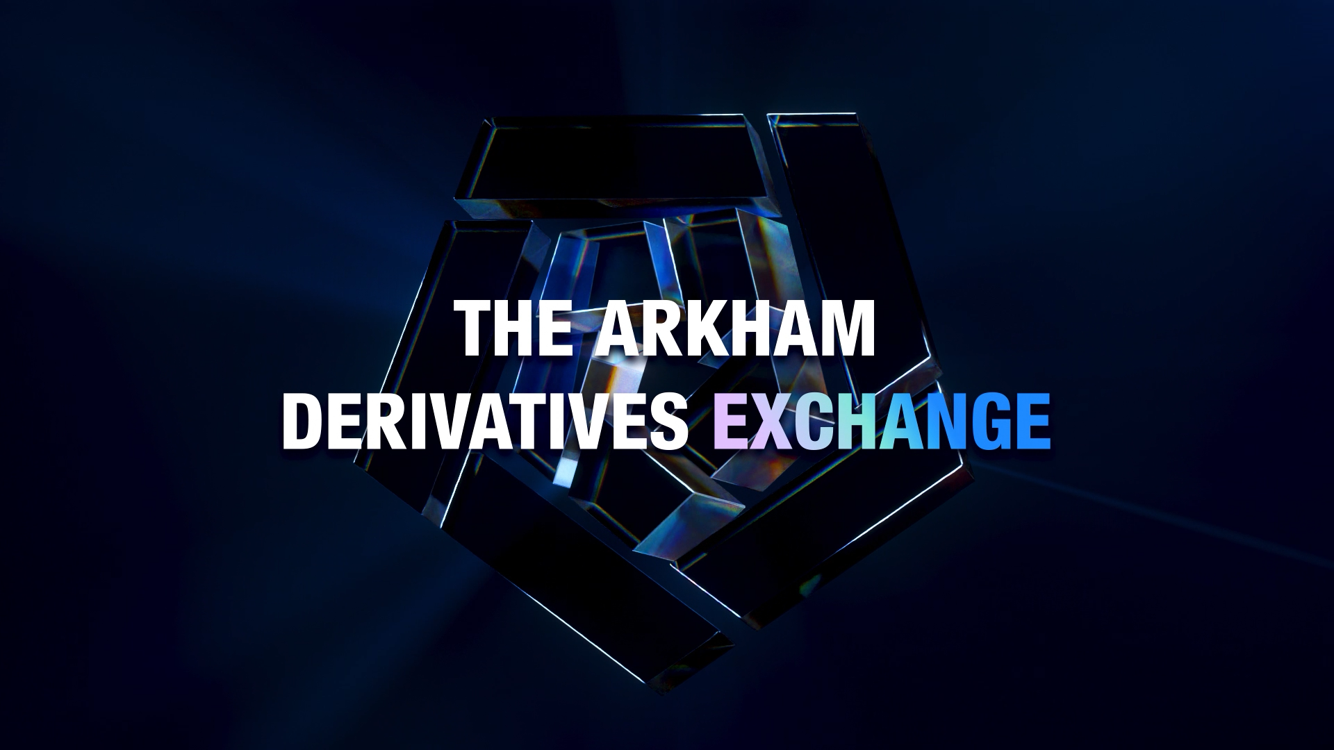 Arkham: 2024 Promo Video 3d aftereffects animation branding cryptocurrency design digital dispersion exchange glass logo motion motion design motion graphics promo sound design trading ui