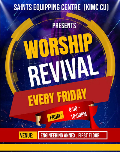 Worship Revival graphic design