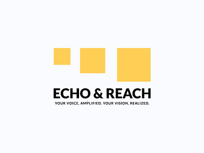 Echo & Reach logo design branding design icon identity logo logo design logo mark logodesign logotype symbol vector