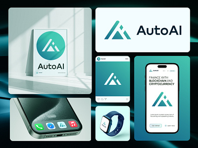 AutoAI – Futuristic AI & Automation Logo Design a b c d e f g h i j k l m a logo ai logo artificial intelligence automation brand brand logo branding brandmark business logo crypto logo futuristic graphic design logo logo design logo designer n o p q r s t u v w x y z simple logo technology visual identity