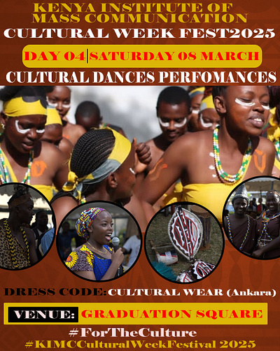 CULTURAL DANCES graphic design