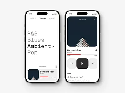 Daily UI #9 - Music Player app dailyui design mobile music player spotify ui ux