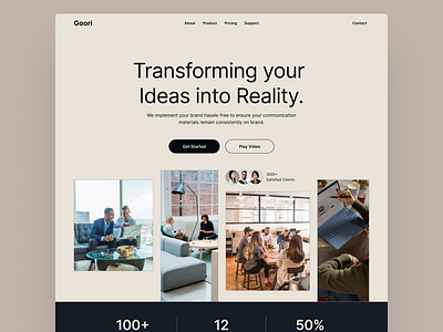 Landing Page for Agency agency website agency website design design digital website landing page landing page design ui ui design ui ux ux web website website design