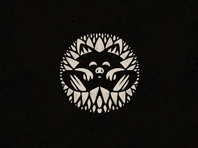 Lazy Hedgehog animal ball branding cute hedgehog illustration laze lazy lazy hedgehog logo logodesign logotype organic ouriço porco espinho porcupine sonic spike triangles urchin