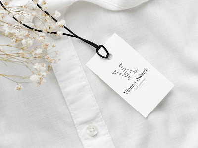 Logo Design for Vienna Awards 2d 2d art brand branding design digital digital art fashion fashion logo graphic design identity branding linear logo minimal minimal logo modern modern logo vector