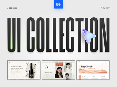 Website UI Collection app clean minimal ui ui ux web design website