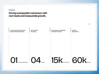 DIGIS Website - Traction Page UI Design branding clean design finetch illustration insure tch logo minimalist saas ui uidesign ux