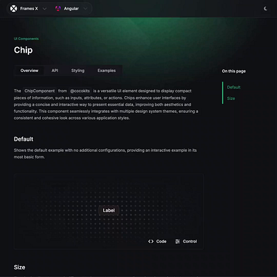 React Chip ⚛ branding design design system figma illustration interface ui ui kit ux