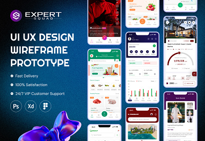 UI/UX Design, Wireframe & Prototype for Scalable Digital Success app design application design designthinking ecommerce website design mobileappdesign moderndesign prototyping responsivedesign saas uiux design ui uiuxdesign user interface userexperience ux uxdesign web design website design wireframe