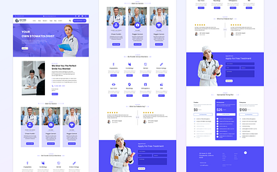 Figma Medical Landing Page adobe xd figma figma ui design full website health care healthcare website helthcare landing page landing pages medical website medical website ui pages ui ui landing page ui medical wwebsite uiux ux ux landing ux landing page website