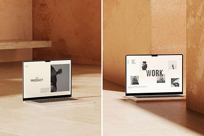 Hauz MacBook Mockup brand branding branding mockup device mockup instagram macbook mockup mockup social media