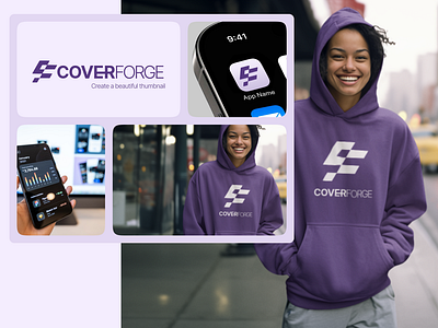 Coverforge Branding Design brand cover figma forge logo plugin