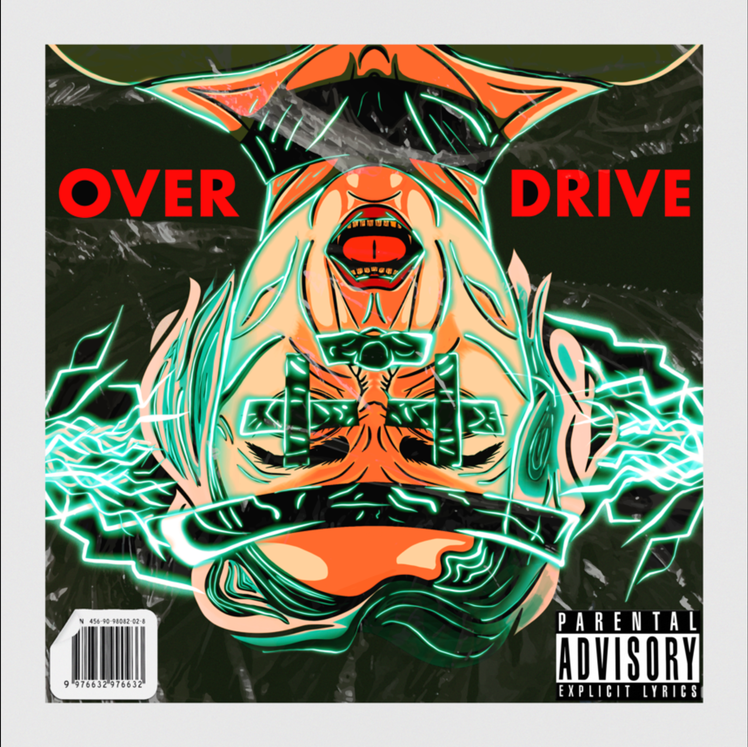 OVERDRIVE dribbbleartist overdrive graphic design overdrive