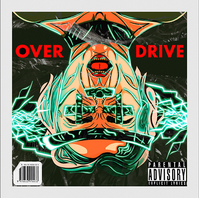 OVERDRIVE dribbbleartist overdrive graphic design overdrive