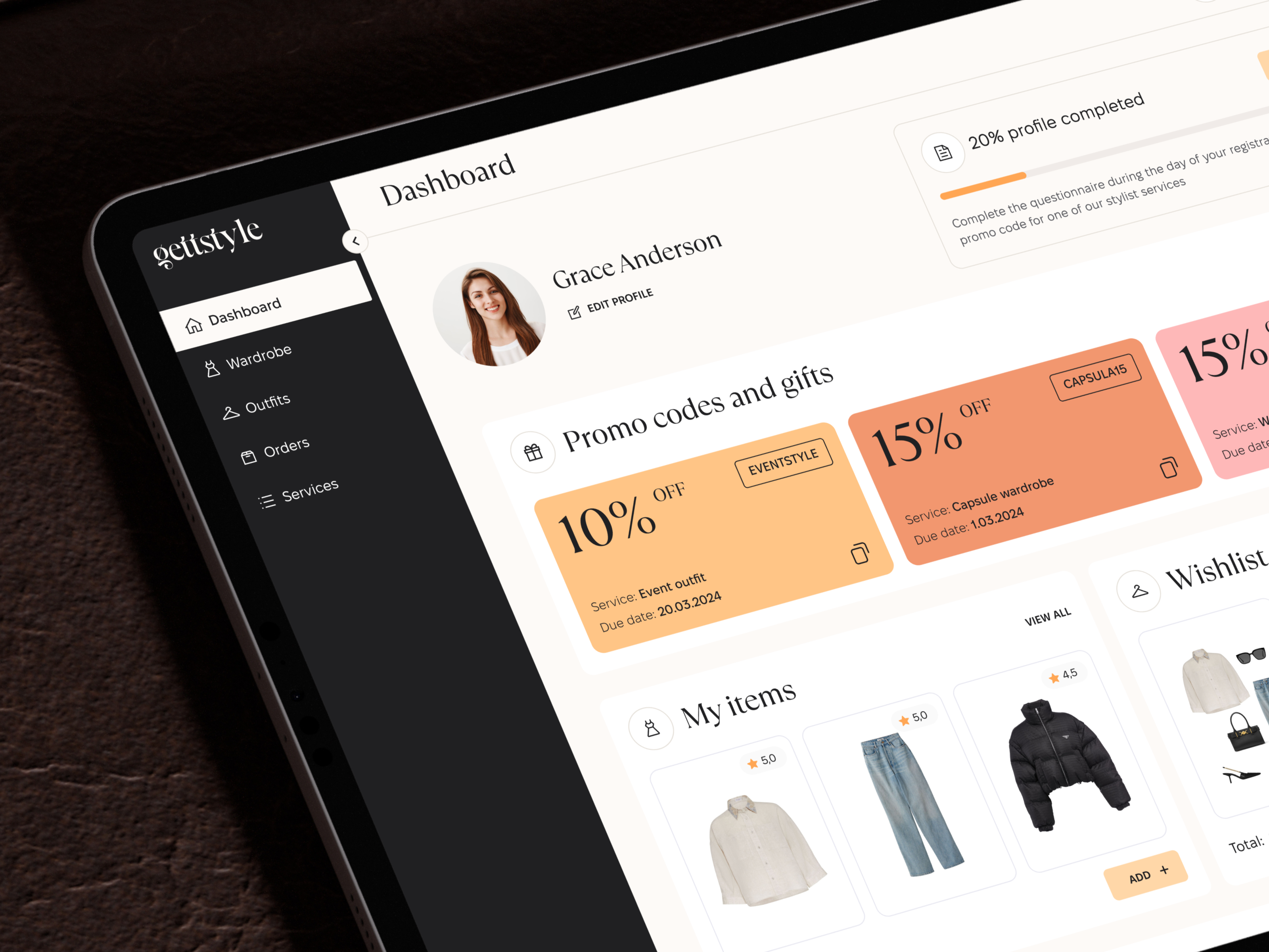 Example of Marketplace UI/UX Design 