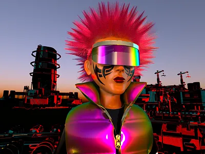 New Gen H0108 3d art 3d character 3d illustration 3d modeling cgi character design character modeling digital art nft nftart scifi