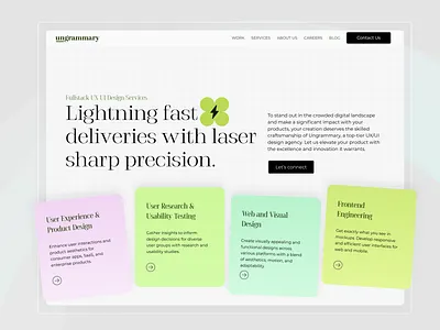 Web layout design - Service page creativeweb fontpairing productdesign typography uidesign uxdesign webdesign webdesigninspiration weblayout websitedesign