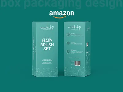 Hairbrush Gift Set Box Packaging Design animation home page landing page landingpage design ui uiux ux web web app web design web development webdesign webpage website website design