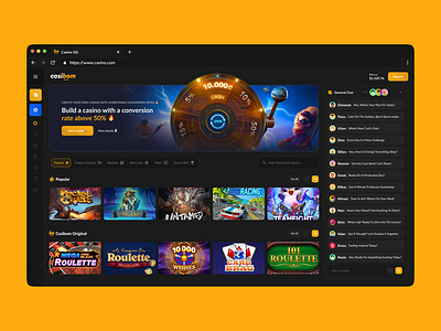 🎰 Casino GG – UI/UX Design - That Brings the Thrill! 🎲🔥 bettingapp casinoapp casinodesign cryptocasino designcommunity designinspiration dribbbleshots gameinterface gamingui interfacelover onlinecasino sportsbetting ui uidesign uxdesign webdesign