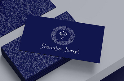 Sharukhan Market brand design branding logo