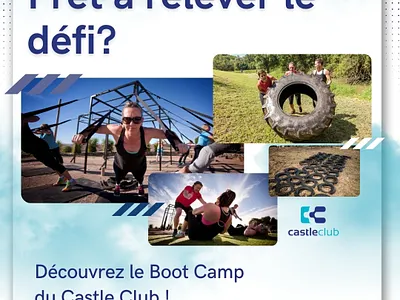 Social media post, Castle Club, Brussels, 3 creativedesign