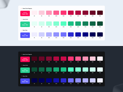 UnifiedUI – Color Palette color color guide color pallet color system color tokens colors components design system minimal palette ui unified ui unifiedui visual system