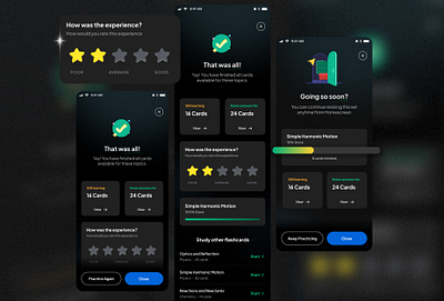 Students study screen figma ui