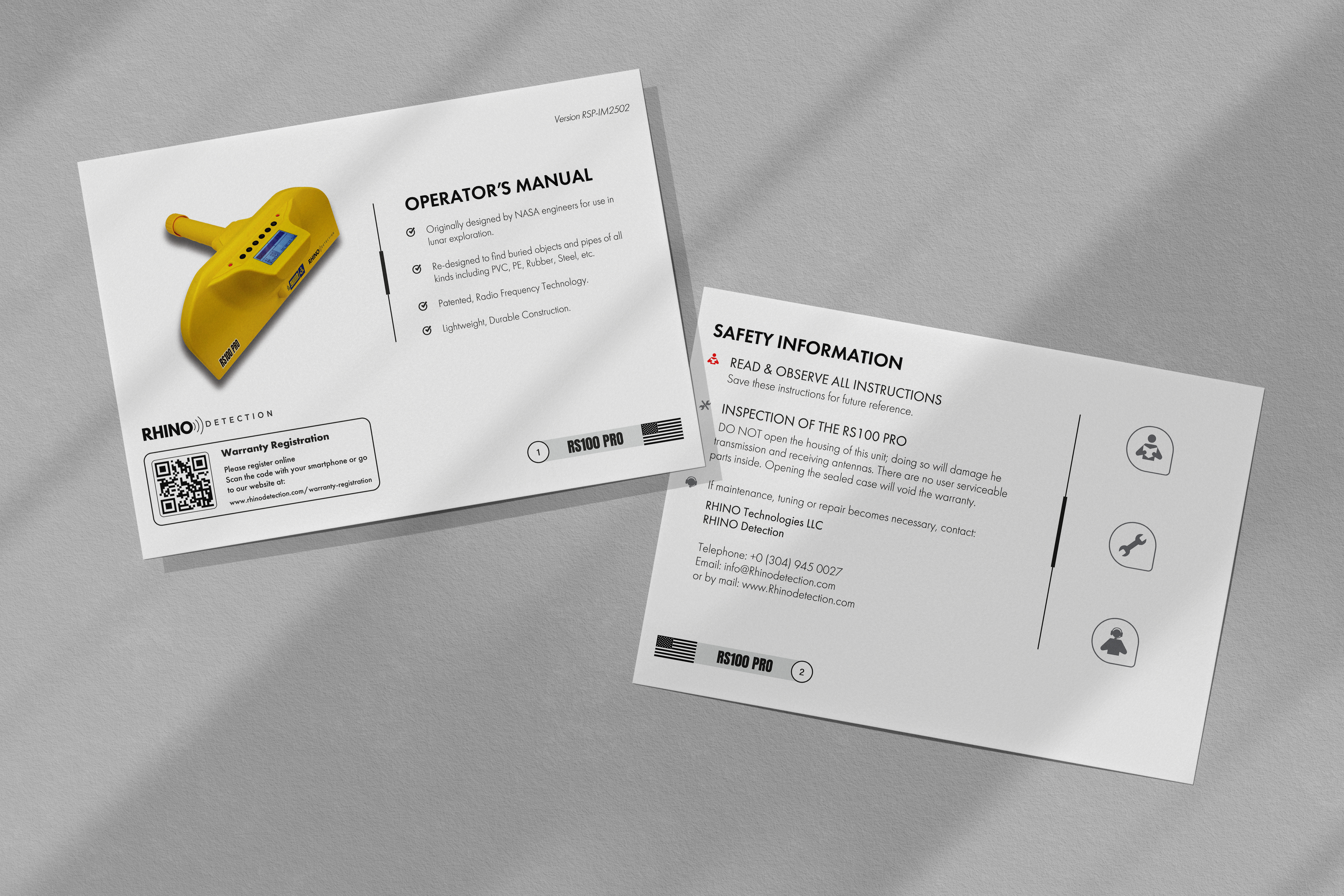 Example of User Manual Booklet Company Profile