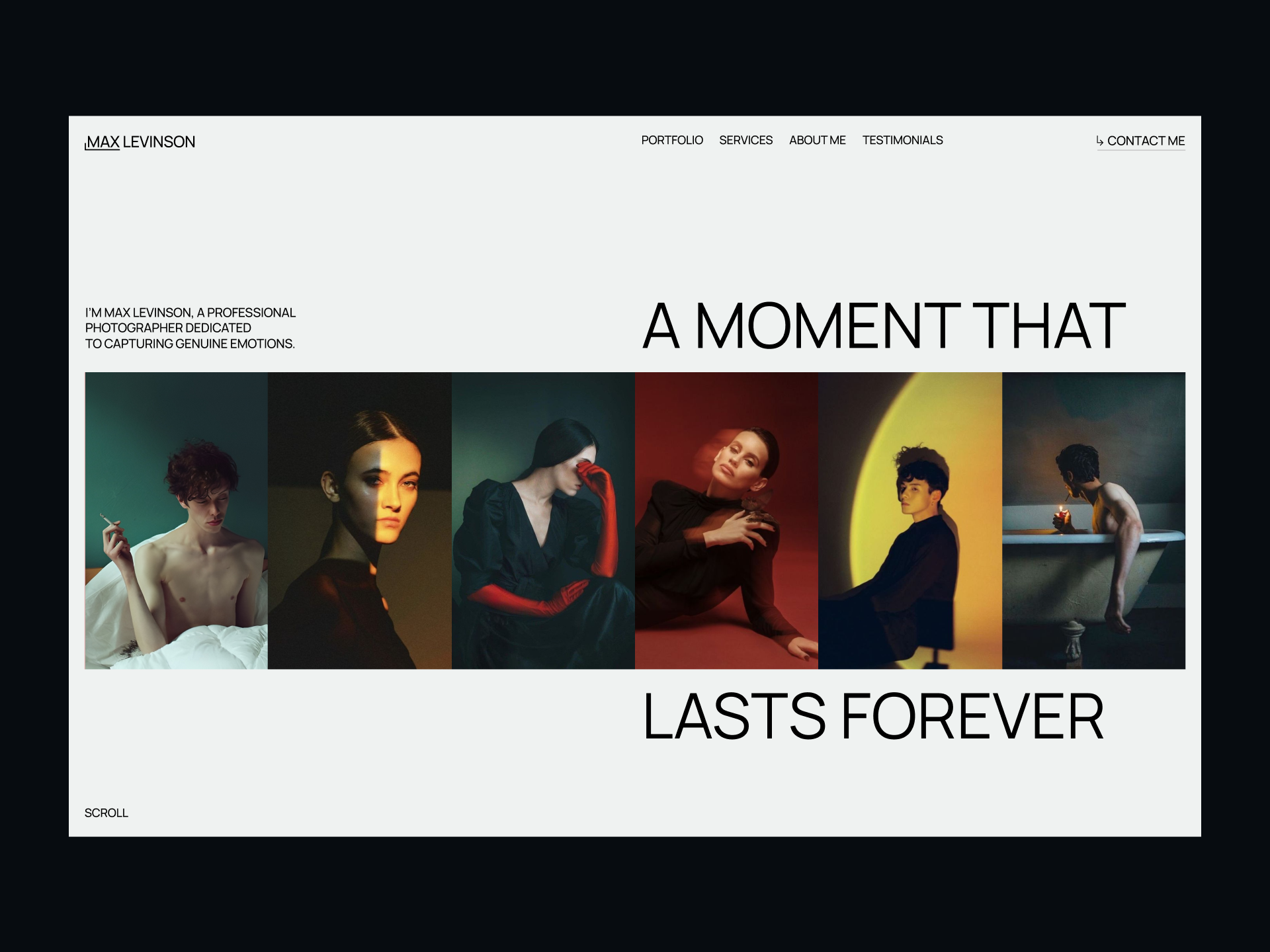 Example of Corporate Website Design