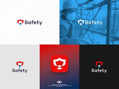 Safety Logo Design antivirus brand branding care company logo design graphic design icon design logo design illustration letter logo logo design potect safe safety safety logo design