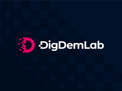 DigDemLab – Logo Design branding creative logo data design graphic design lab logo logo mark logo type research vector visual identity design zweidee