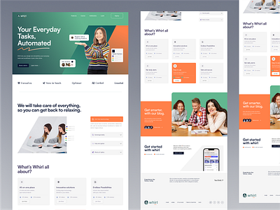 Task management webesite branding design ecommerce finance webesite graphic design illustration landing page logo motion graphics product saas task task management ui ui design uiux ux vector webe design webesite