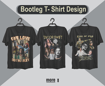 Bootleg​​​​​​​ T-Shirt design art branding design flyer design graphic design illustration logo poster t shirt design vector