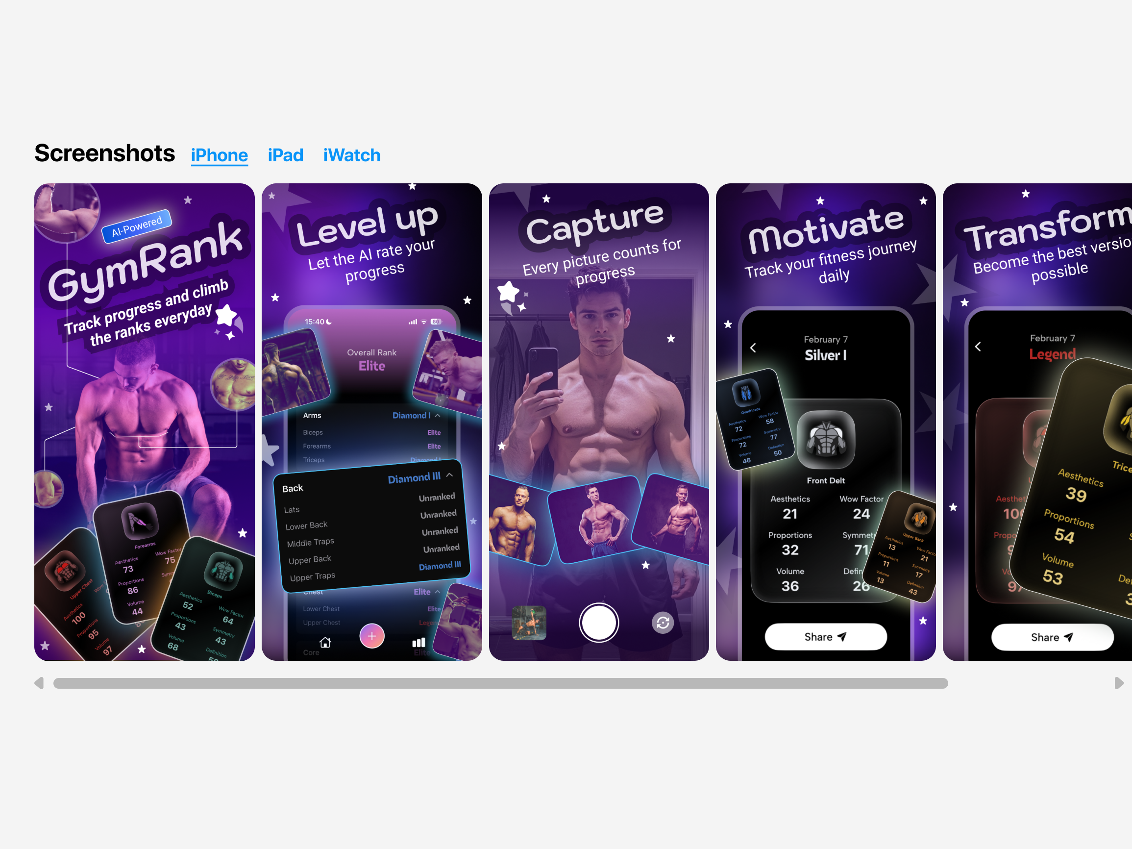 App Store Screenshots | iOS & Android screenshots design app