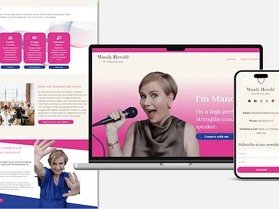 Motivational Speaker WordPress Website Design graphic design website design website development wordpress website