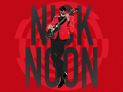 Nick Noon - Who Needs Who. art branding character design design digital illustration editing graphic design illustration illustrator logo music photoshop vector visual identity