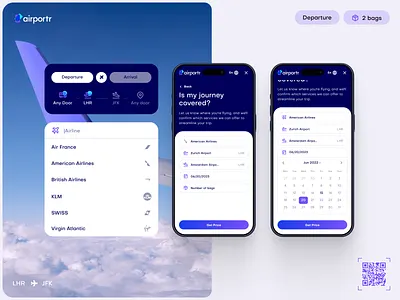 Airportr – Modern Travel Website Redesign airport logo airport navigation delivery dashboard delivery logo mobile website modern website transport website transportation website travel agency website travel app travel branding travel dashboard travel landing page travel web travel website web design web design inspiration web ui website website redesign