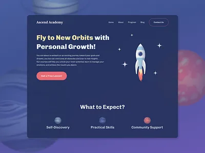Landing landing ui ux web design
