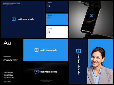 Logo Testimonials.de branding graphic design logo