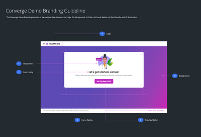 Converge Branding Configuration Guide branding typography ui visual design