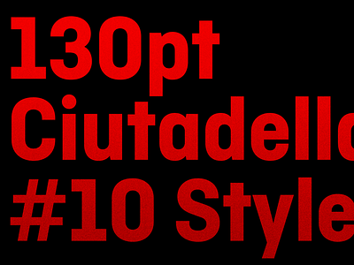 Ciutadella Typeface typefaces