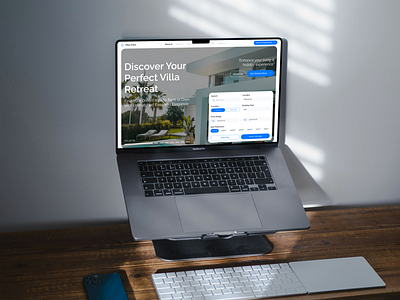 Villa Vista - Real Estate, Property, Villa Rent Finder building dashboard landing page property real estate rent uiux uiuxdesign villa web design website