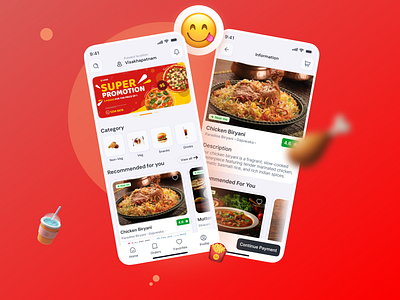 Simple & Clean Food Ordering App booking clean ui food food delivery app mobile design ui ui design ux design ux research ux writing