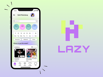 Travel app Lazy figma logo travel ui