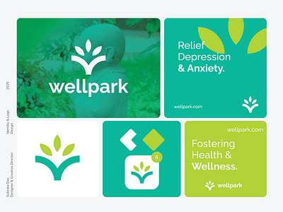 Wellpark - Mental Health & Wellness Branding brand identity branding brandingforcoaches creative wellness branding fitness logo healthcare branding healthcare logo life coach personal branding medical logo meditation logo mentalhealthcoach mindfulbusiness mindfulness logo minimalist logo spiritual logo wellness branding wellness logo wellnesscoach