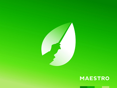 Maestro Renewable Energy logo design app branding graphic design illustration typography